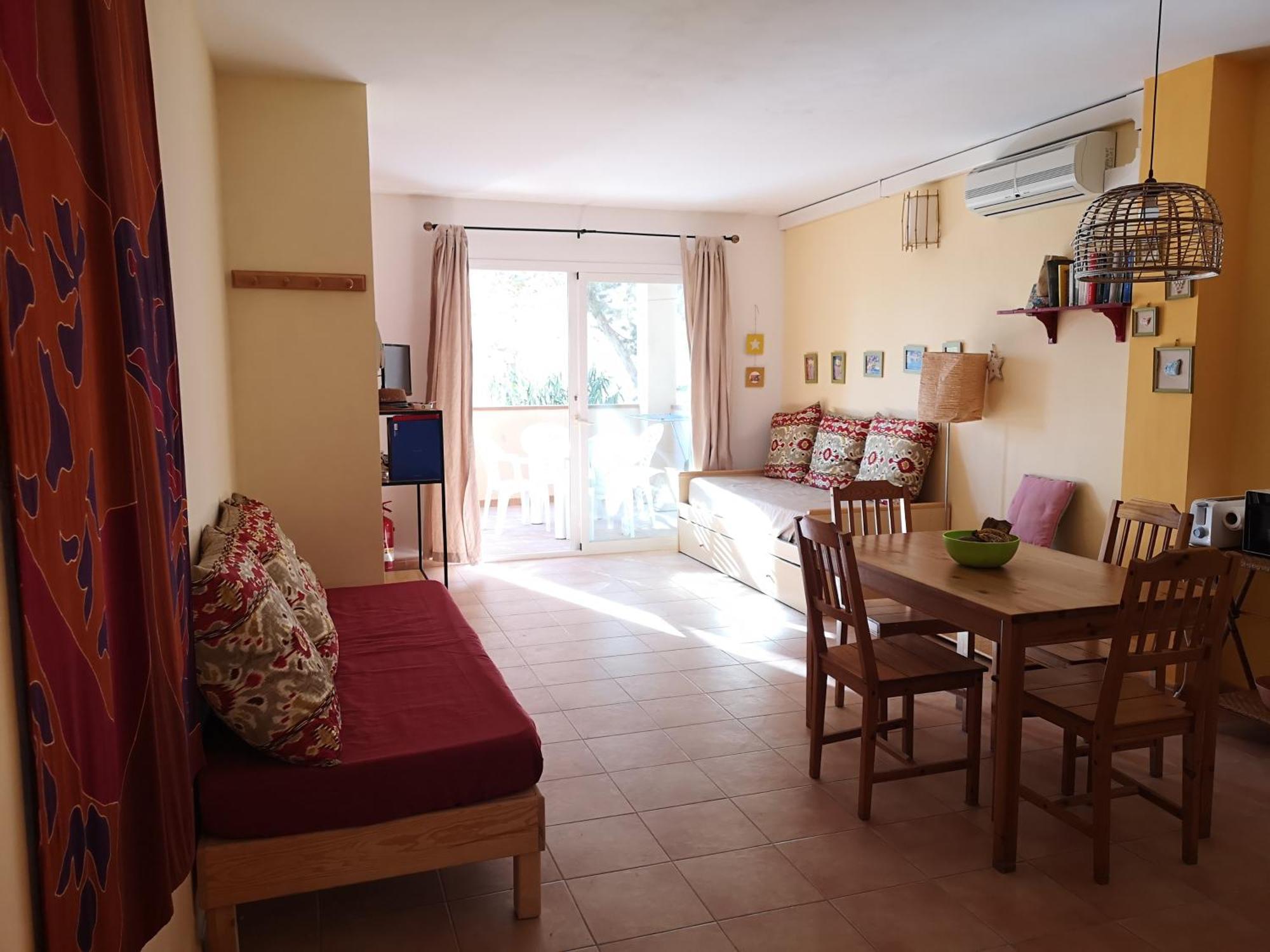 Casa Amarilla Apartment Es Pujols Bagian luar foto